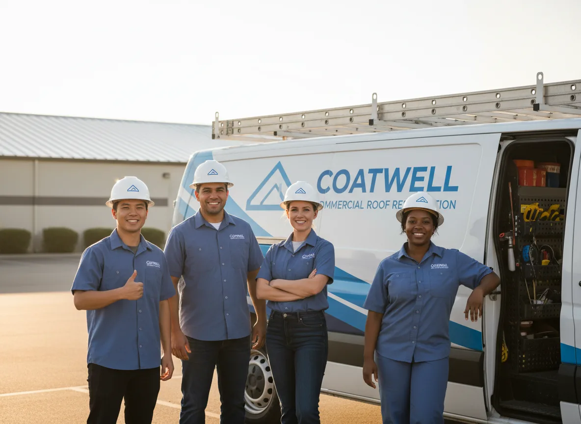 Commercial roof coating company in Lowell, OR